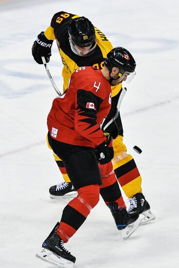 2018 Winter Olympics. Ice hockey. Men. Canada vs. Germany