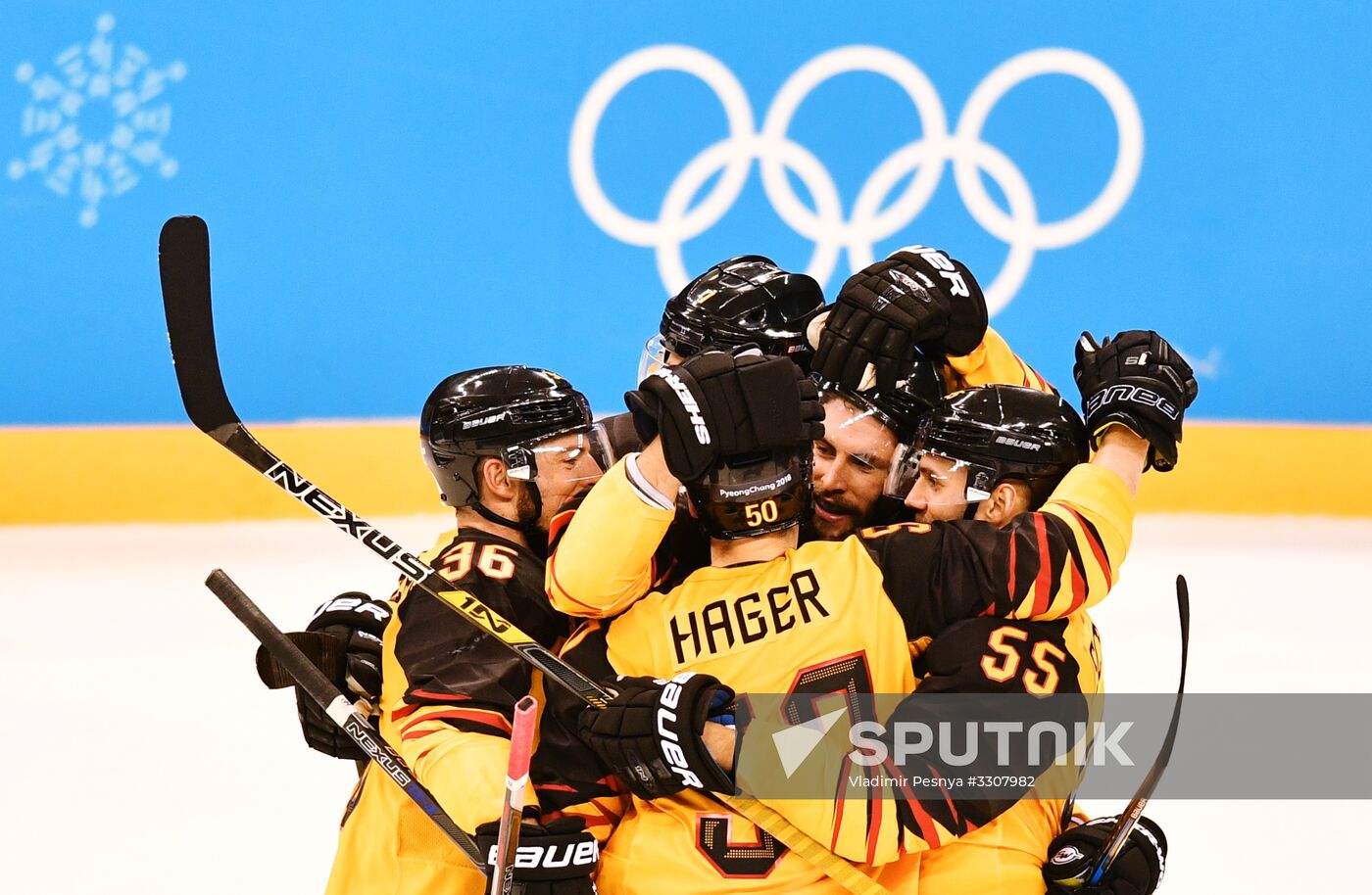 2018 Winter Olympics. Ice hockey. Men. Canada vs. Germany