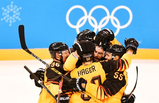 2018 Winter Olympics. Ice hockey. Men. Canada vs. Germany