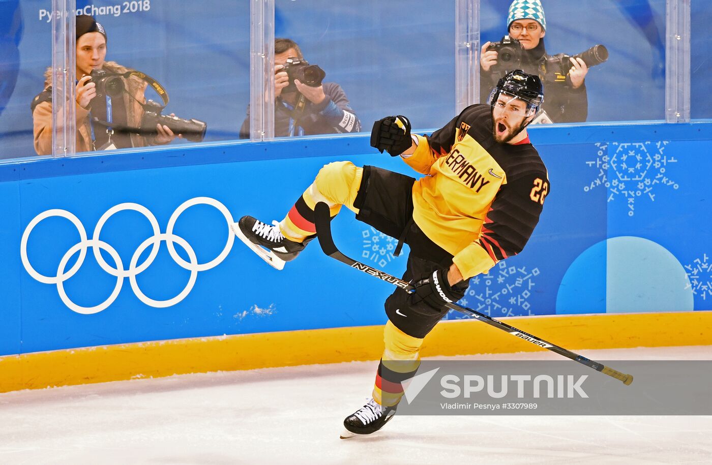 2018 Winter Olympics. Ice hockey. Men. Canada vs. Germany