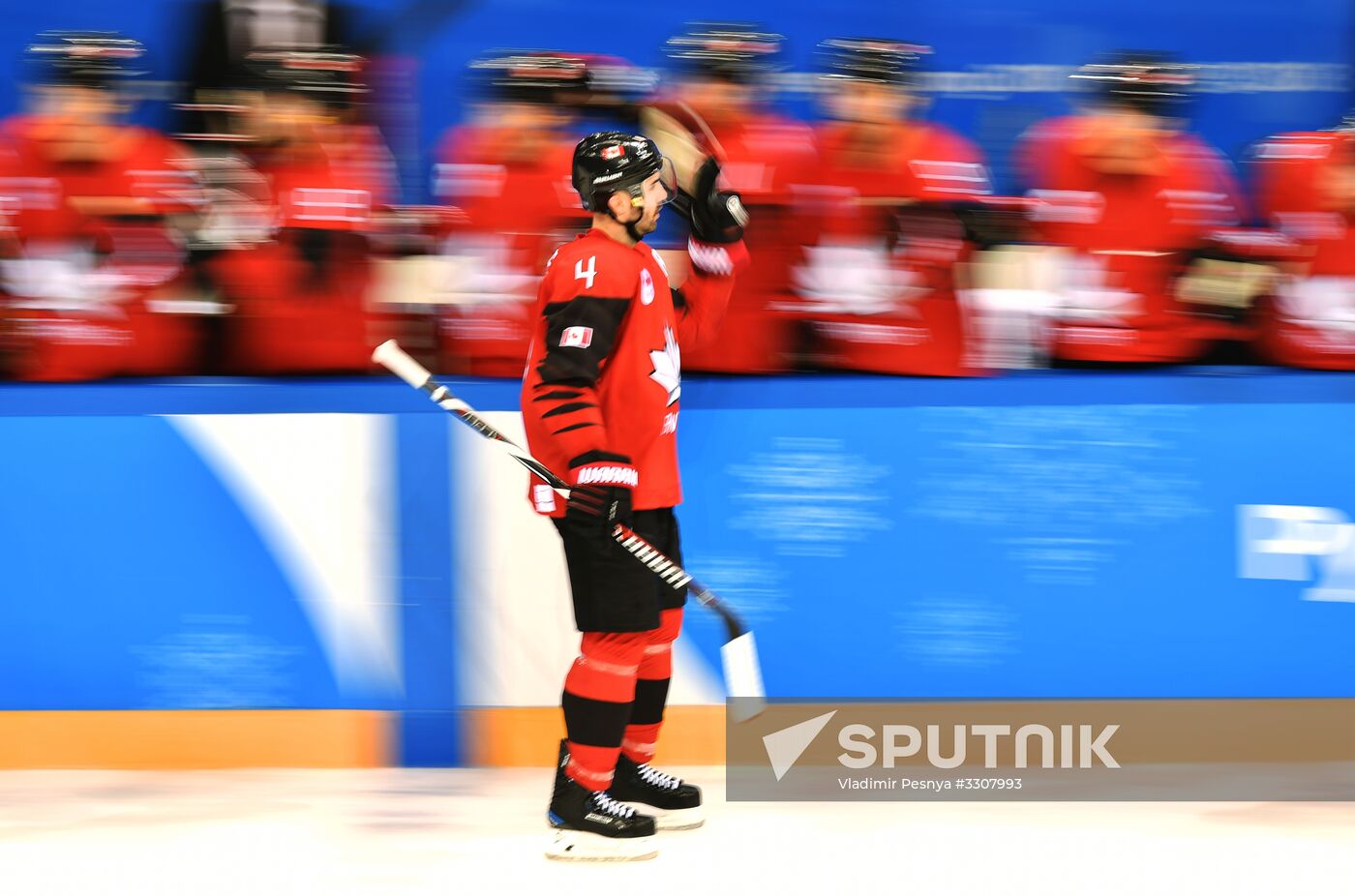 2018 Winter Olympics. Ice hockey. Men. Canada vs. Germany