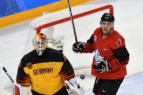 2018 Winter Olympics. Ice hockey. Men. Canada vs. Germany