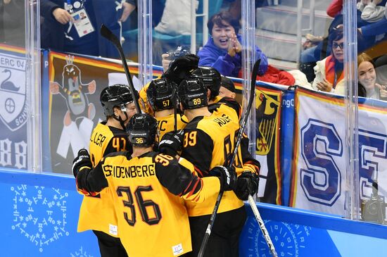 2018 Winter Olympics. Ice hockey. Men. Canada vs. Germany