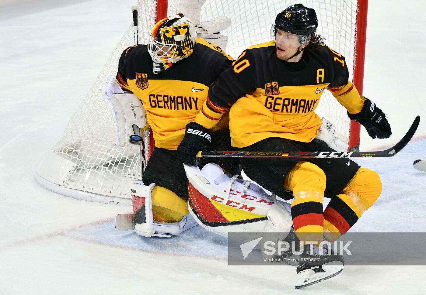 2018 Winter Olympics. Ice hockey. Men. Canada vs. Germany