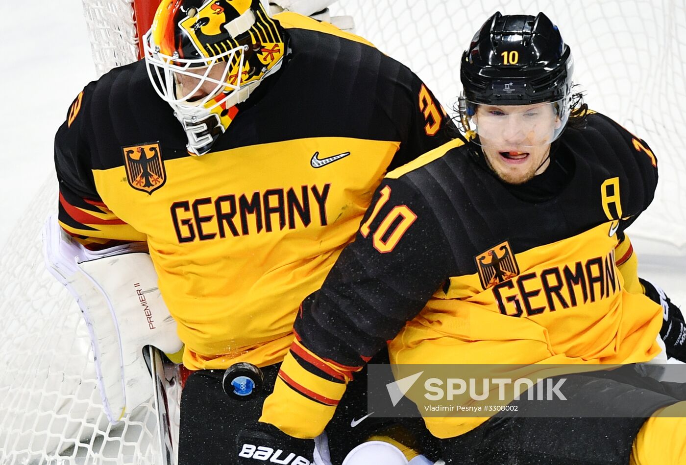 2018 Winter Olympics. Ice hockey. Men. Canada vs. Germany