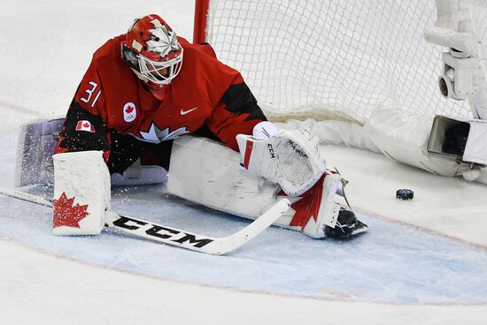 2018 Winter Olympics. Ice hockey. Men. Canada vs. Germany