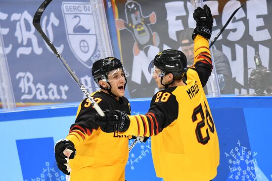 2018 Winter Olympics. Ice hockey. Men. Canada vs. Germany