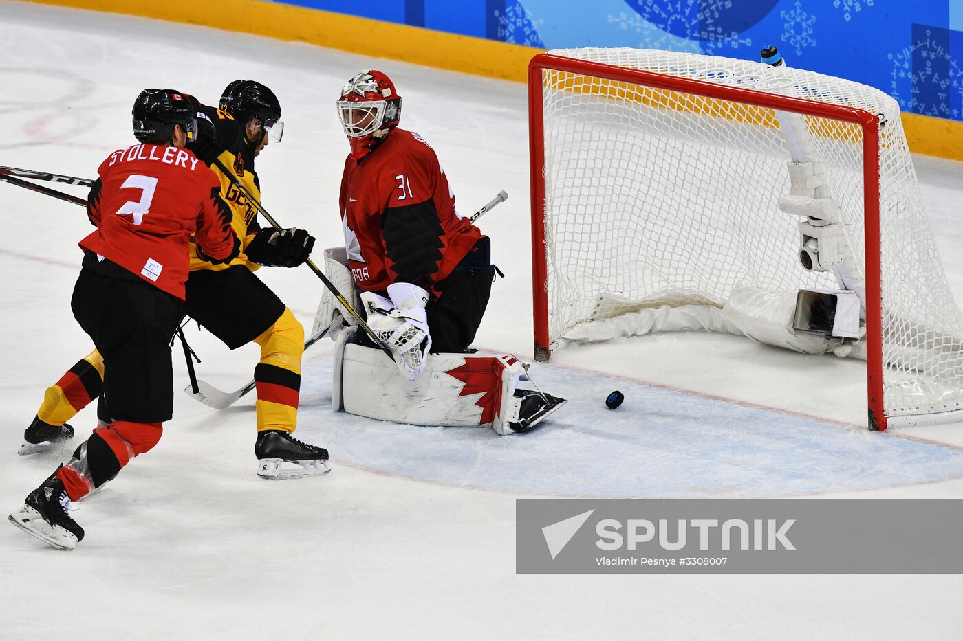 2018 Winter Olympics. Ice hockey. Men. Canada vs. Germany