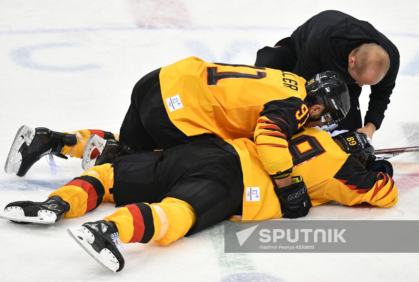2018 Winter Olympics. Ice hockey. Men. Canada vs. Germany