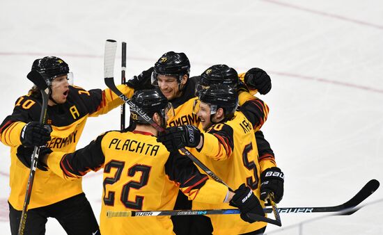 2018 Winter Olympics. Ice hockey. Men. Canada vs. Germany