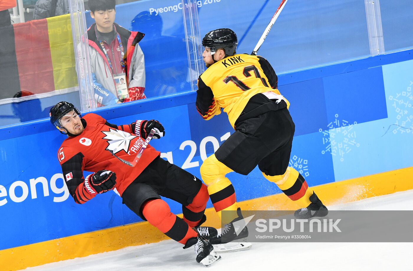 2018 Winter Olympics. Ice hockey. Men. Canada vs. Germany