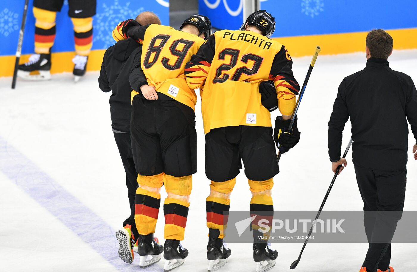 2018 Winter Olympics. Ice hockey. Men. Canada vs. Germany