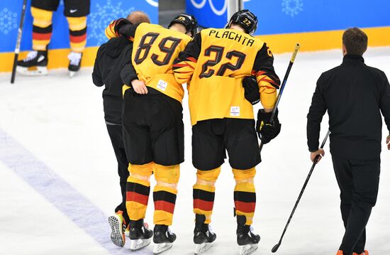 2018 Winter Olympics. Ice hockey. Men. Canada vs. Germany