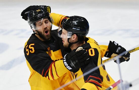 2018 Winter Olympics. Ice hockey. Men. Canada vs. Germany