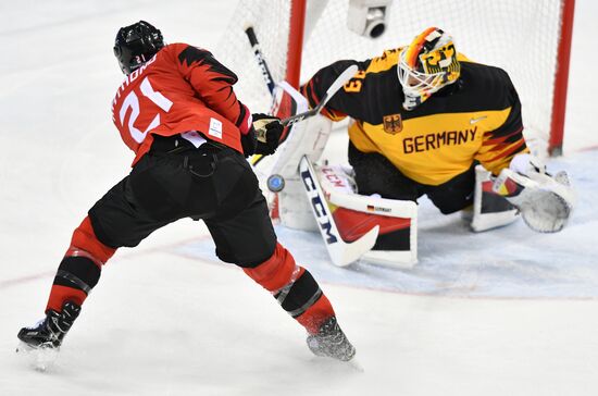 2018 Winter Olympics. Ice hockey. Men. Canada vs. Germany