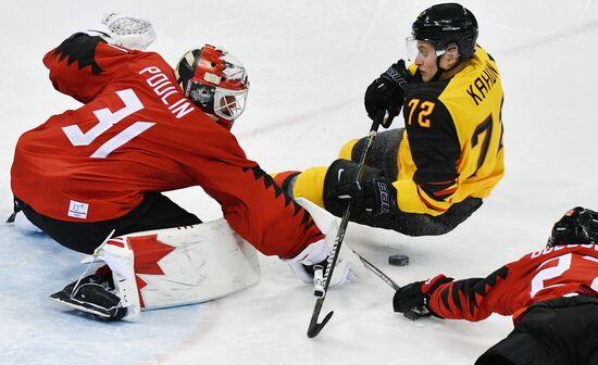 2018 Winter Olympics. Ice hockey. Men. Canada vs. Germany