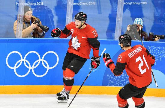 2018 Winter Olympics. Ice hockey. Men. Canada vs. Germany