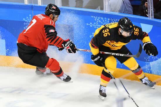 2018 Winter Olympics. Ice hockey. Men. Canada vs. Germany