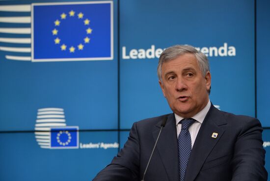 EU summit in Brussels