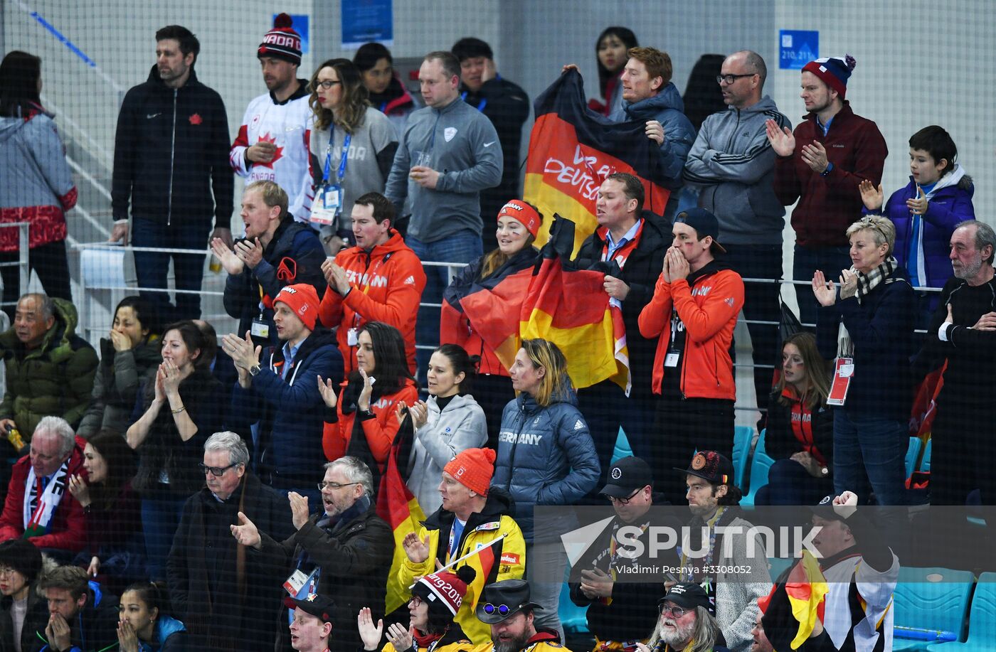2018 Winter Olympics. Ice hockey. Men. Canada vs. Germany
