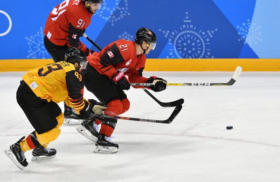 2018 Winter Olympics. Ice hockey. Men. Canada vs. Germany