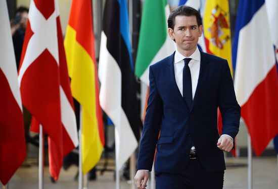 EU summit in Brussels