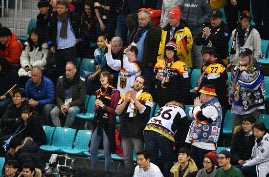 2018 Winter Olympics. Ice hockey. Men. Canada vs. Germany