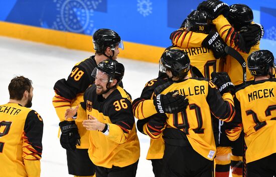 2018 Winter Olympics. Ice hockey. Men. Canada vs. Germany