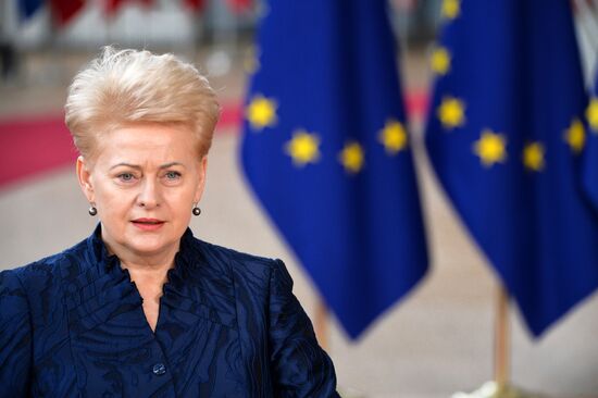 EU summit in Brussels