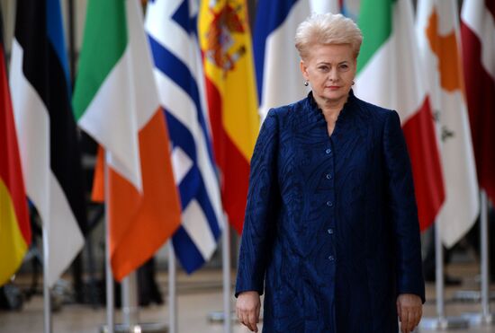 EU summit in Brussels