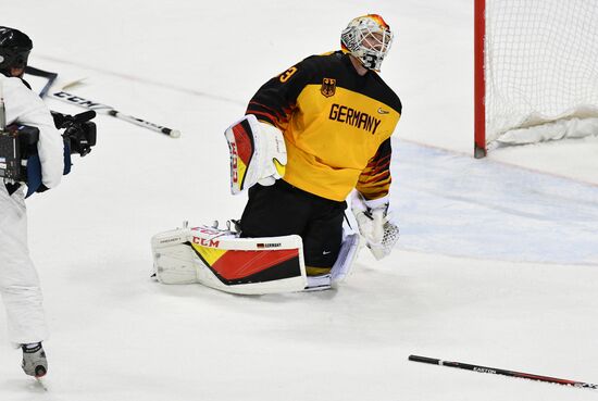 2018 Winter Olympics. Ice hockey. Men. Canada vs. Germany