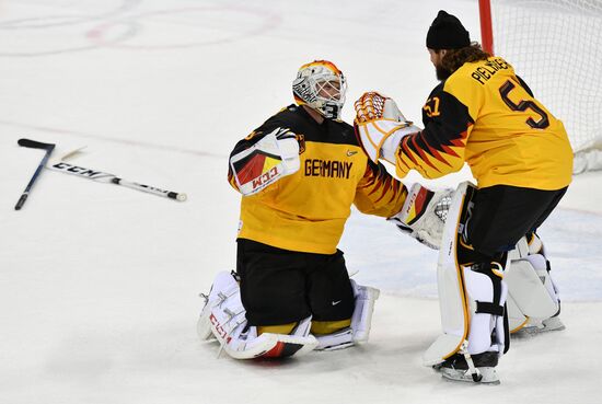 2018 Winter Olympics. Ice hockey. Men. Canada vs. Germany