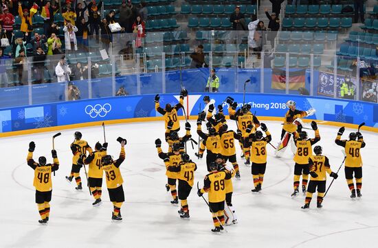 2018 Winter Olympics. Ice hockey. Men. Canada vs. Germany