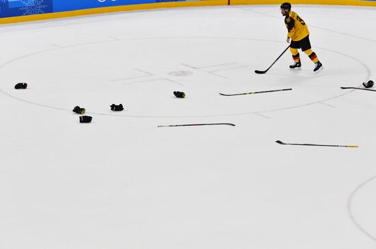 2018 Winter Olympics. Ice hockey. Men. Canada vs. Germany