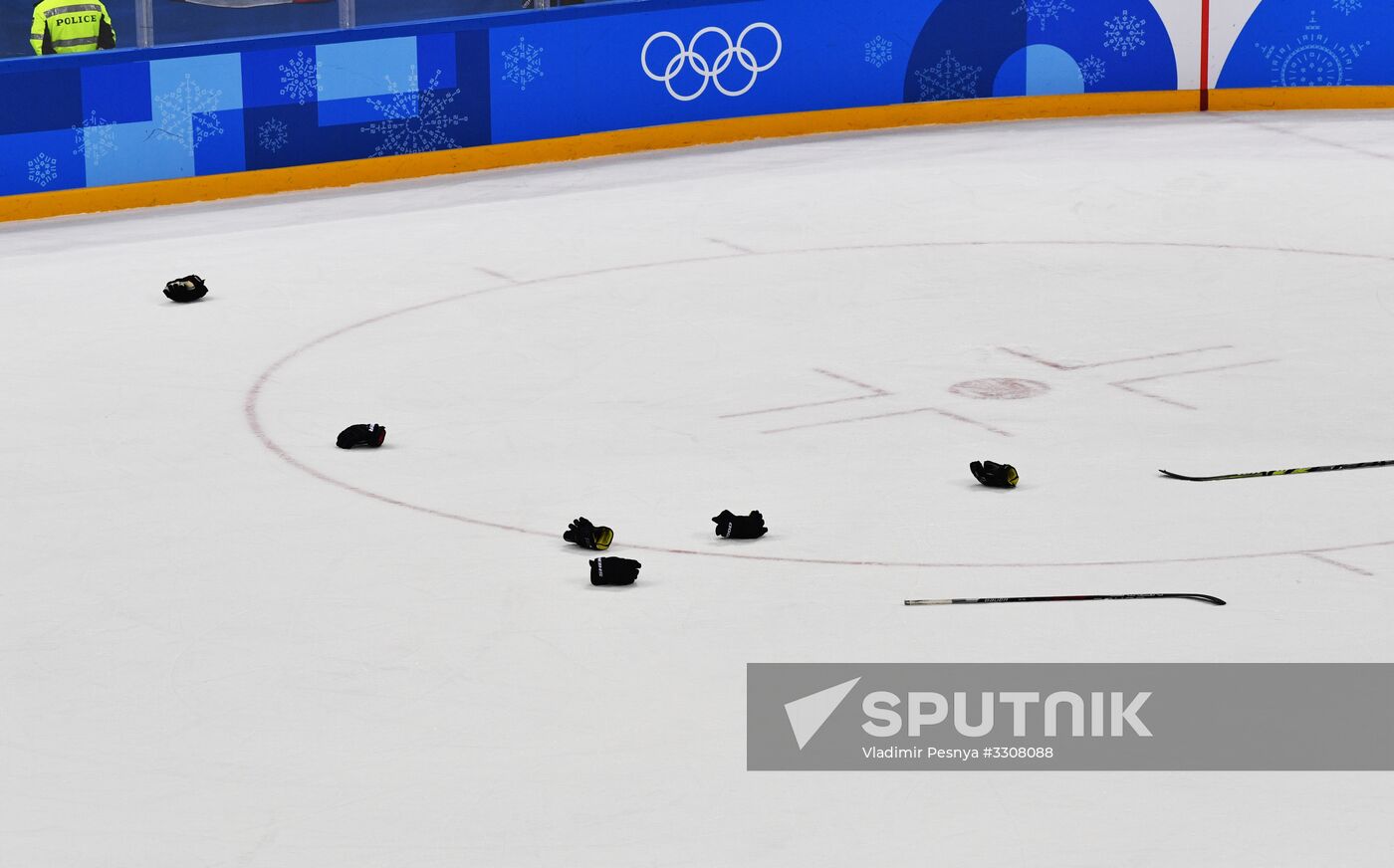 2018 Winter Olympics. Ice hockey. Men. Canada vs. Germany