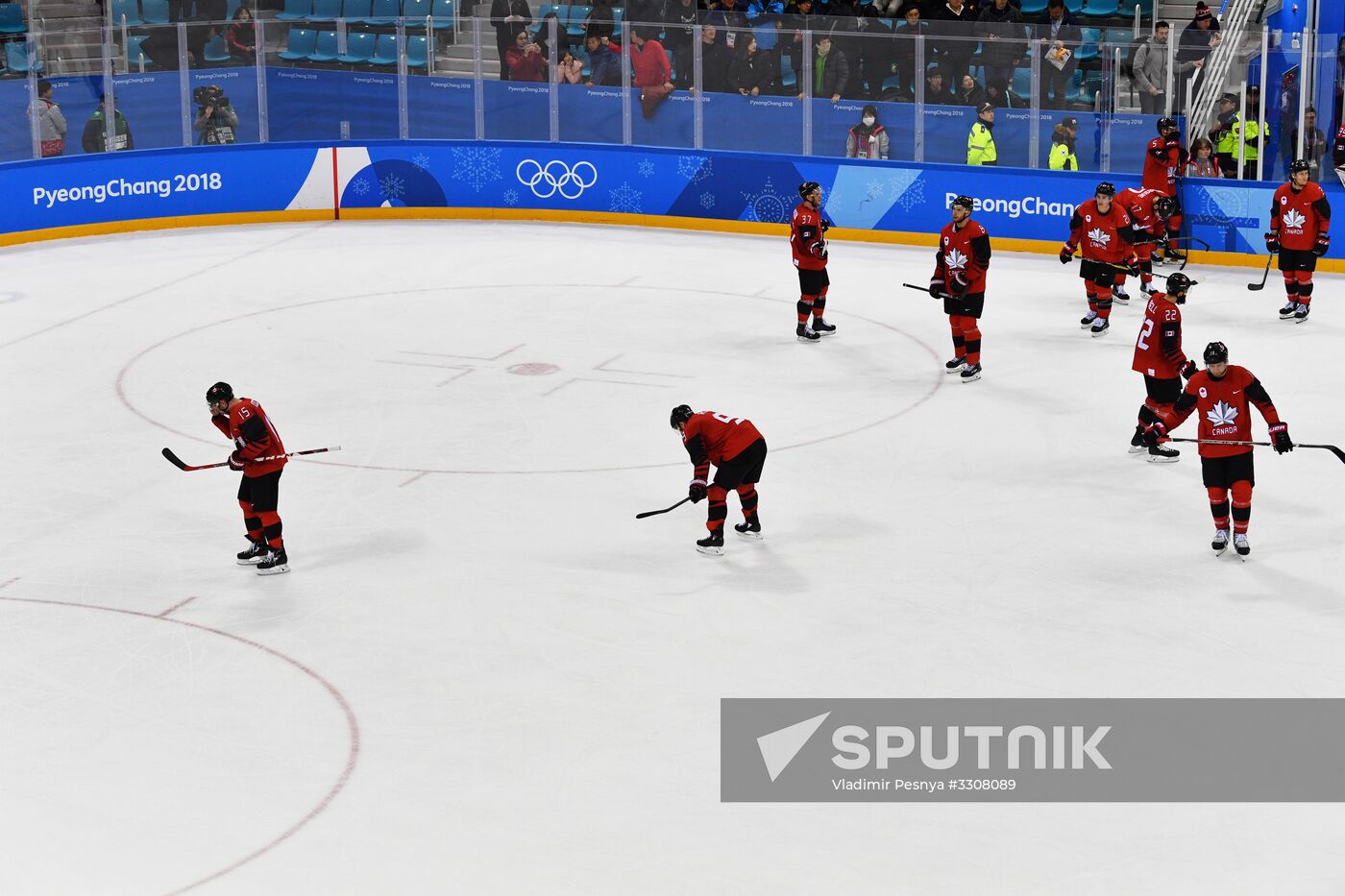 2018 Winter Olympics. Ice hockey. Men. Canada vs. Germany