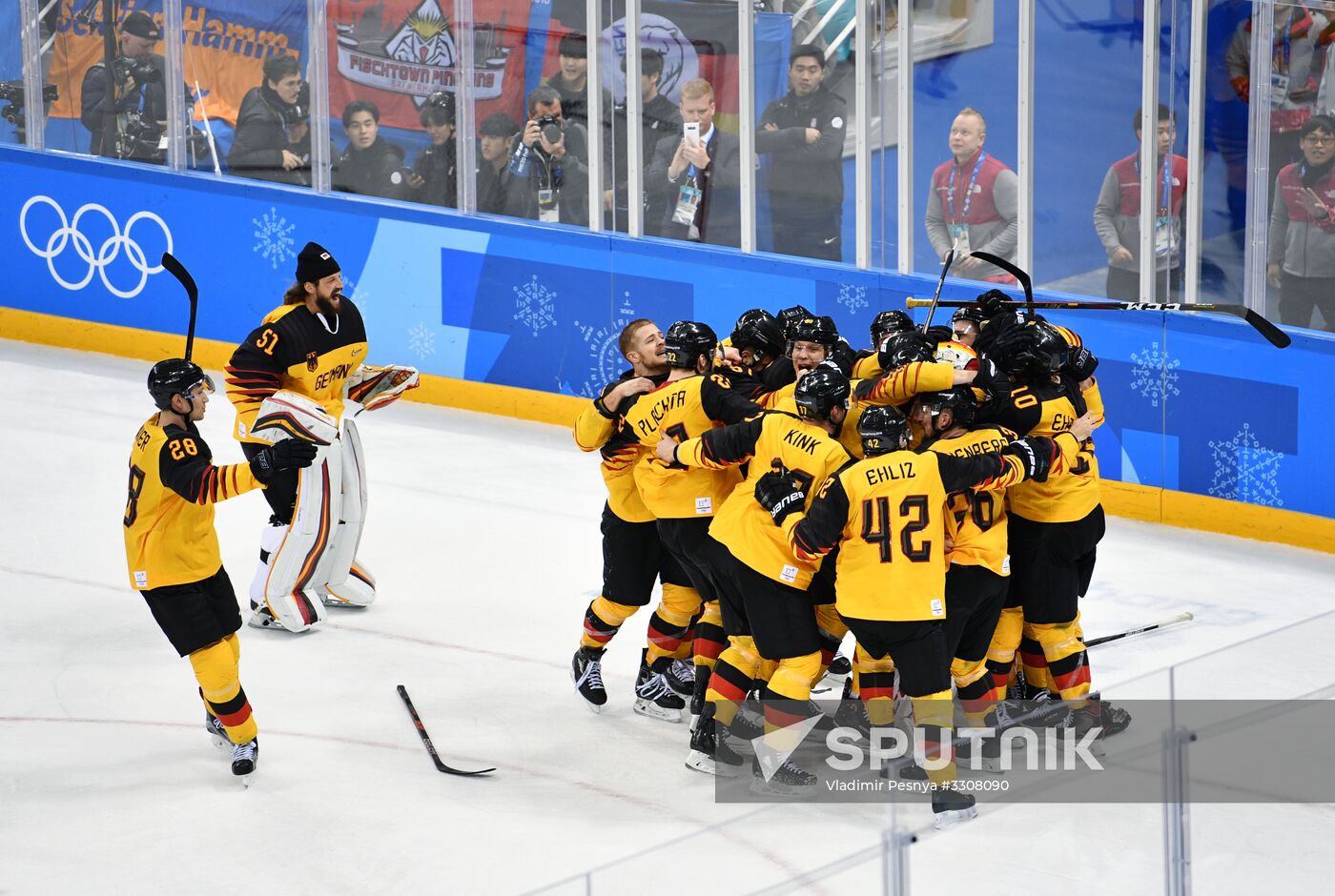 2018 Winter Olympics. Ice hockey. Men. Canada vs. Germany