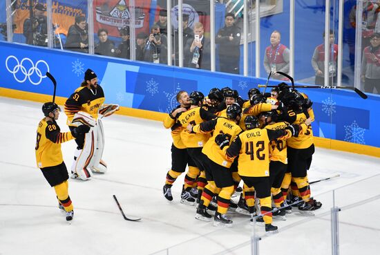 2018 Winter Olympics. Ice hockey. Men. Canada vs. Germany