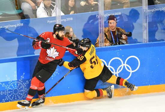 2018 Winter Olympics. Ice hockey. Men. Canada vs. Germany
