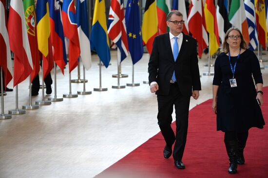 EU summit in Brussels