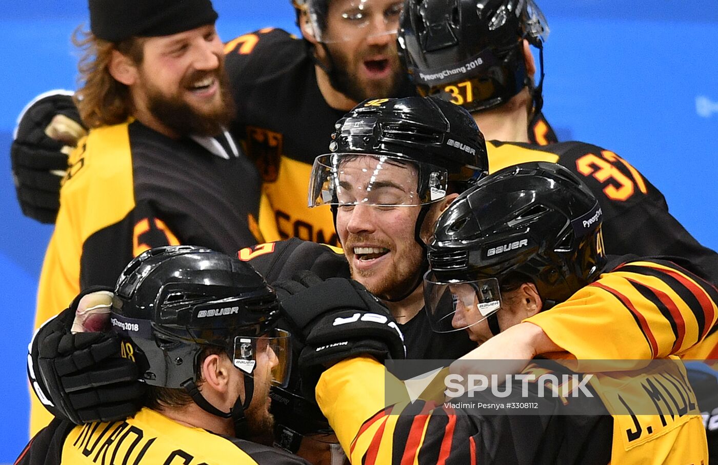 2018 Winter Olympics. Ice hockey. Men. Canada vs. Germany