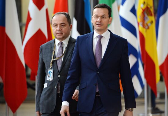 EU summit in Brussels