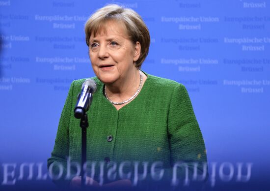 EU summit in Brussels