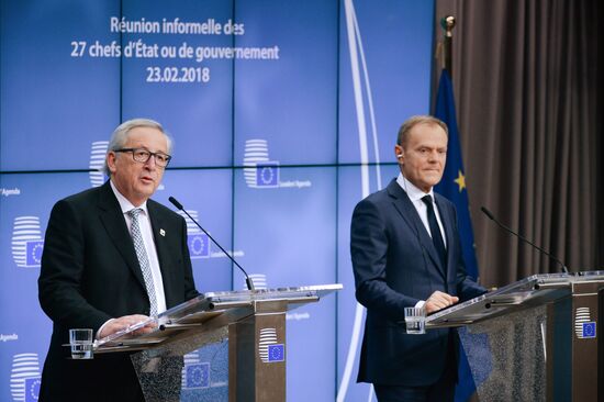 EU summit in Brussels