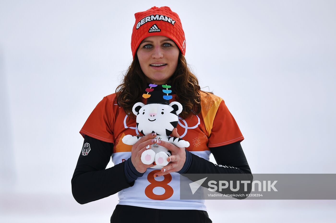 2018 Winter Olympics. Snowboarding. Women. Parallel giant slalom