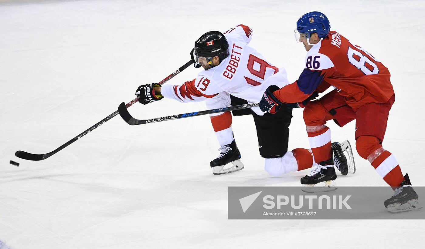 2018 Winter Olympics. Ice hockey. Men. Bronze medal match