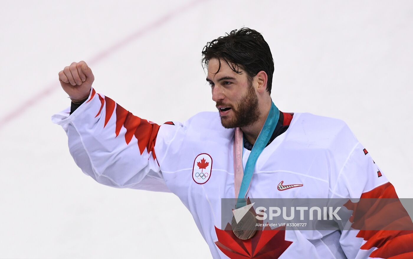 2018 Winter Olympics. Ice hockey. Men. Bronze medal match