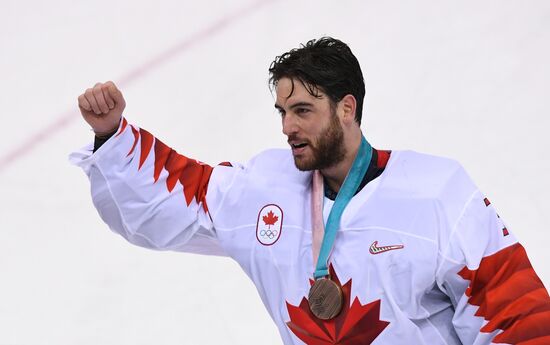 2018 Winter Olympics. Ice hockey. Men. Bronze medal match