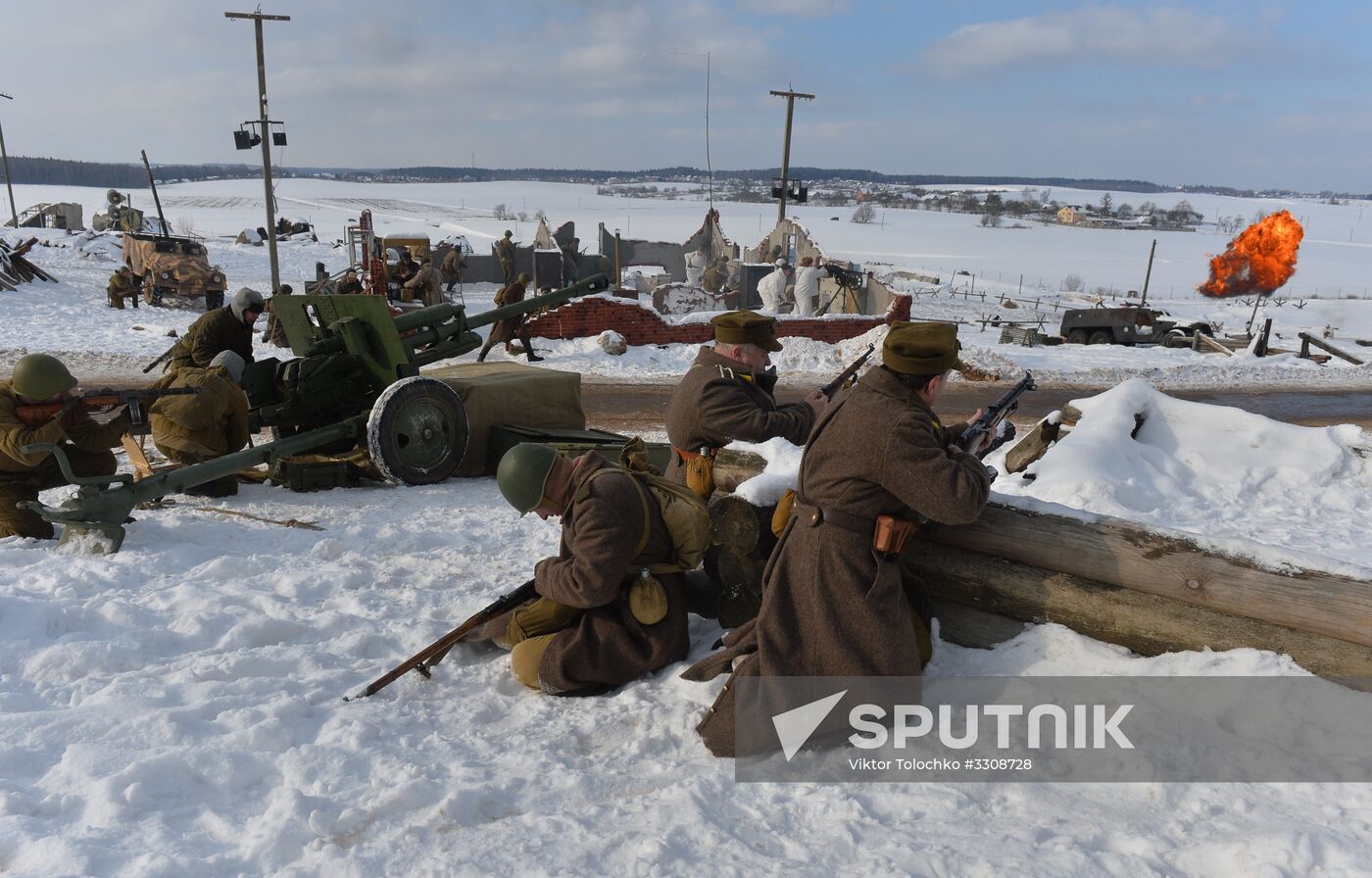 Vitebsk—Polotsk offensive operation reenactment