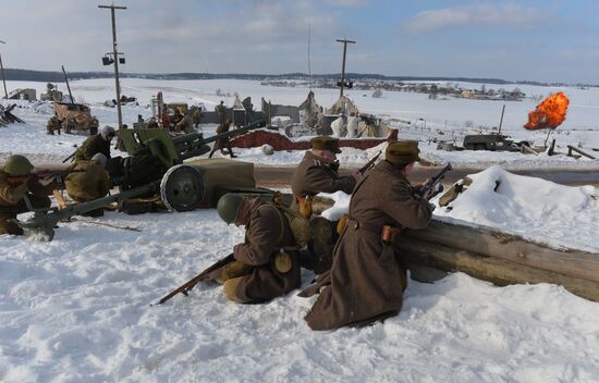 Vitebsk—Polotsk offensive operation reenactment